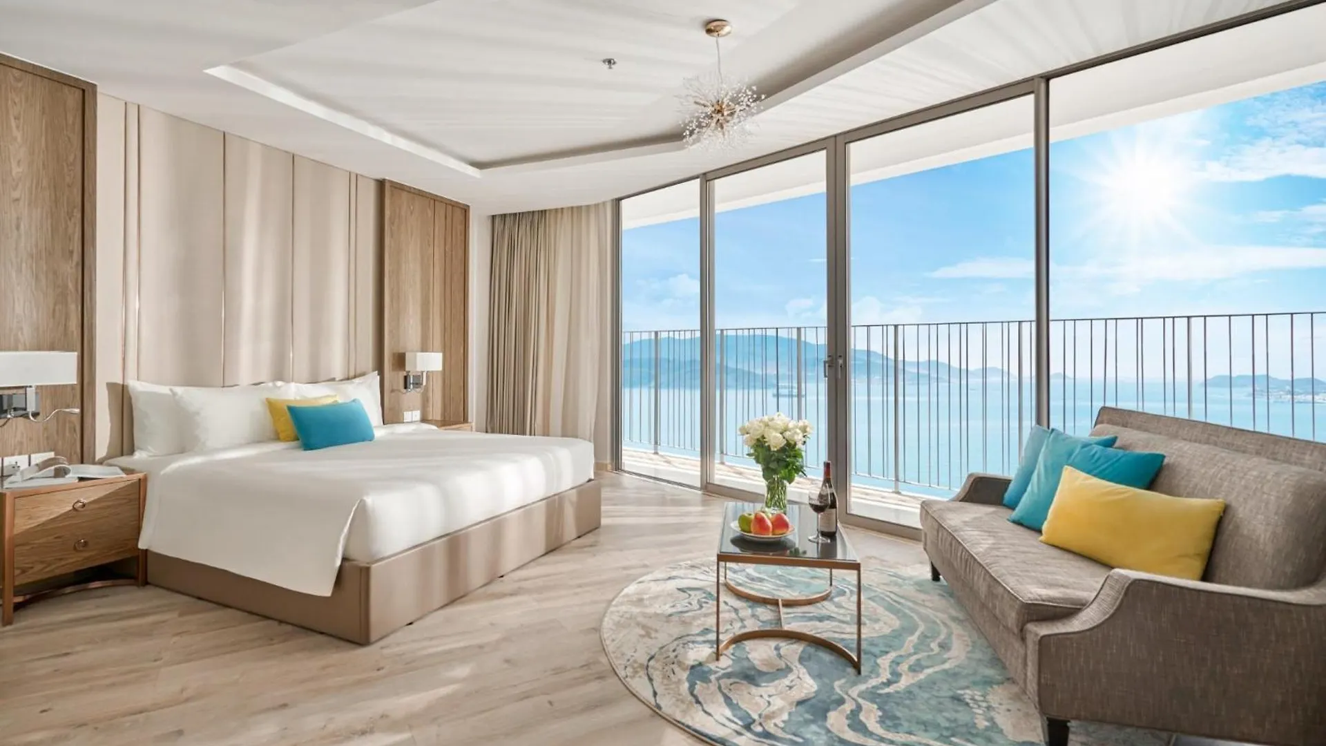 Quarto em Acomodações Particulares Tropical Ocean Escape Nha Trang Apartamento